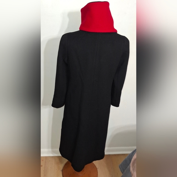 Charles Klein- 100% Wool- Long Winter Coat/ W Sz Medium - Picture 4 of 14